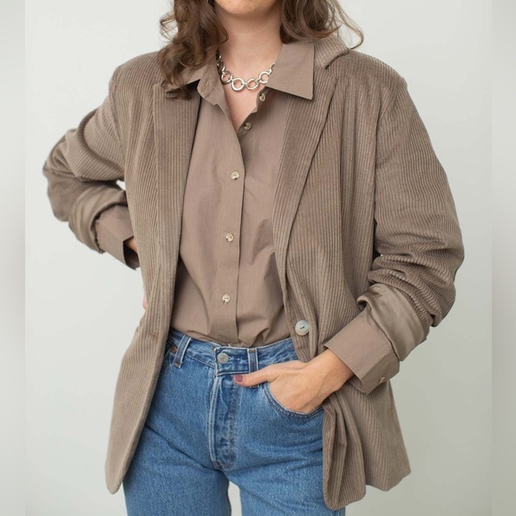 DONNI. CORD BLAZER -XS - Picture 3 of 9